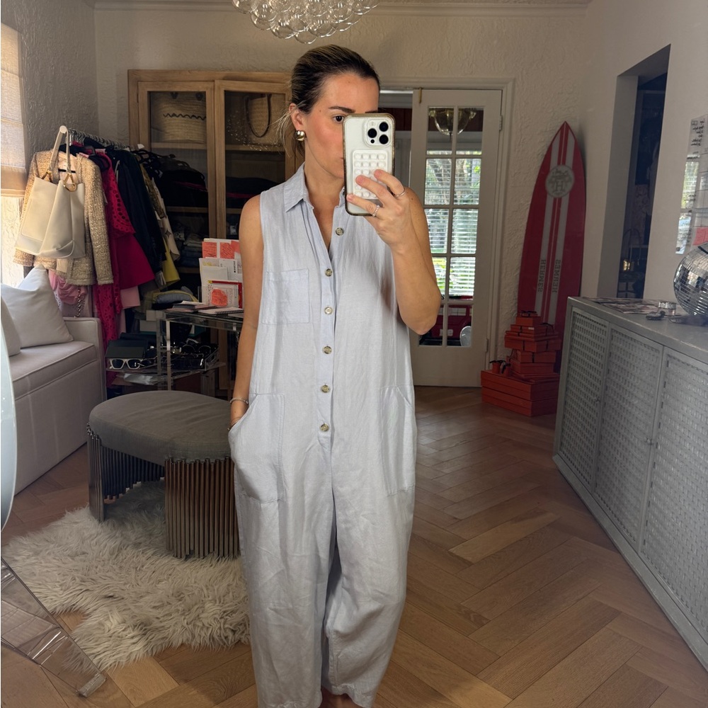 Hatch light blue Jumpsuit & 2 dresses - Picture 5 of 11